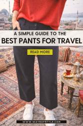 The 5 Best Pants for Travel! (Carry-On Approved & Tested by a Full Time Traveler)