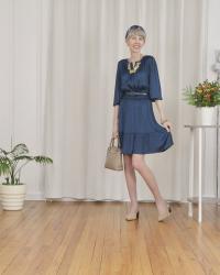 Monochrome in Teal, or the First Snowy Day in March