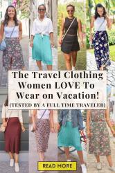 The Ultimate Guide to Travel Clothing Women Need for Vacation (From a Full-Time Carry-On Traveler)