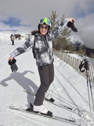 Skiing in Andorra  - Chic & Stylish Linkup. 
