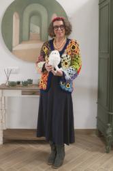 SIA Gallery of Style | “Frida Kahlo and Her Pet Deer Granizo” by Katherine Quinn