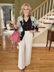 Why You Need Comfortable Wide Leg Cream Linen Pants this Season