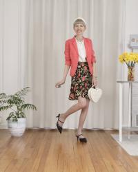 Coral and Floral for Spring