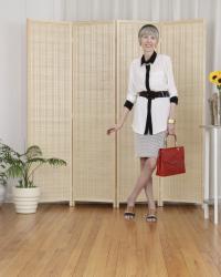 Black and White with a Splash of Red 