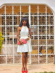 How to Style a Little White Dress in Spring