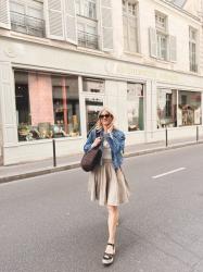 När vi kom fram till Paris, uteserveringar och La petite chaise