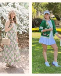 Trend Spin Linkup – Country Club Outfit Ideas for Spring