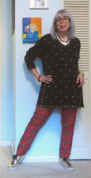 Studs and Plaid at the Mall