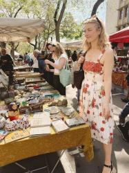 Lördag i Paris: antikmarknad, Racines och sommarvärme