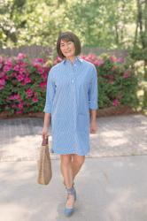 Shirtdresses for Petites: How to Wear One Without Looking Swamped