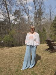Spring Wide Leg Pants Outfits