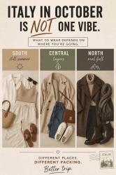 What to Wear in Italy in October? (by region)