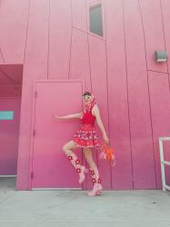 Pink and Print