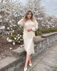 Cashmere and lace