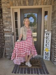 Mother’s Day Outfit: Gingham Dress