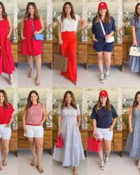 Red, White & Blue Outfits