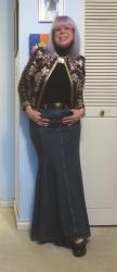 Sequins, Cats and Denim Mermaid