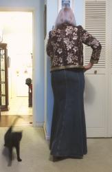 Sequins, Cats and Denim Mermaid