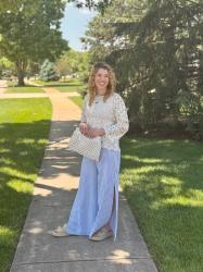 Stripe Hype: How to Style Striped Wide Leg Pants 6 Ways
