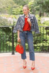 Red, White & Chic: The Ultimate High-Low Fourth of July Look