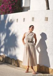 Beige dress