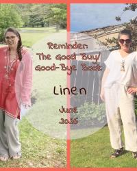 Reminder: The Good Buy/Good-Bye Book-Linen