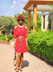 How To Style A Cold Shoulder Dress In Summer