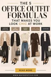 Your Business Attire Playbook: Outfit Formulas for Every Kind of Work Day!