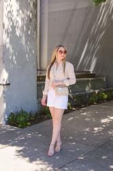 Summer Style: Button-Up Shirt + Tailored Shorts