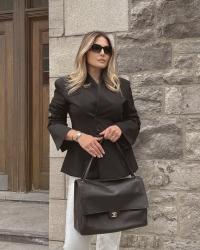Maxi flap bag