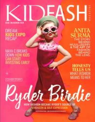 Ryder Birdie on the cover of KIDFASH Magazine!!