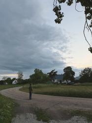 De första sommarlovsdagarna i nya huset