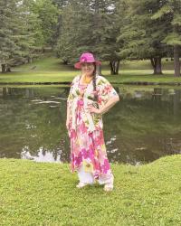 Walmart Pajama Style Take 2: Same Print, Different Nightgown
