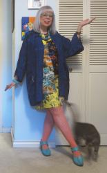 Blue Robe, Patchwork Roses and Rehomed Turquoise