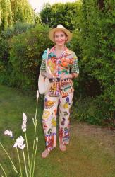 Food Print Trouser Co-ord + Style With a Smile Link Up
