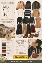 Your Italy Packing List: 10 Days in a Carry-On (All Quince)