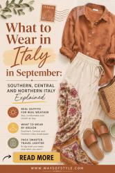 What to Wear in Italy in September: A Region by Region Guide
