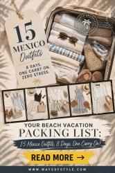 15 Mexico Vacation Outfits: Everything I Packed for 8 Days in Puerto Vallarta (Carry-On Only)