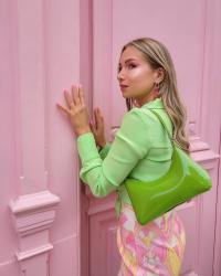 Mon look « Barbie » : rose, vert et Pucci vibes