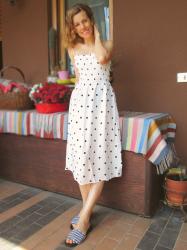 OOTD:How to Match Polka Dots This Summer