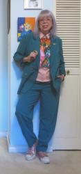 Bigass Weekend Wrap-Up: Teal Suiting and Pink Sequins; Tulle and Red Pops for Brunch; Shop With Emma
