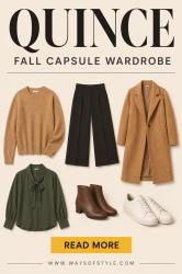 How I Built a 21 Piece Quince Fall Capsule Wardrobe for 2026!