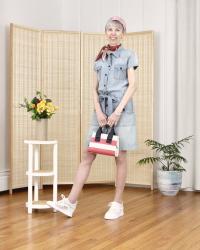 Y2K Denim Dress