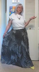 Bigass Weekend Wrap-Up: Friday Leopard Maxi; Critters and Leggings Shop; Copper and a Caftan at the Annual Pool Party! 