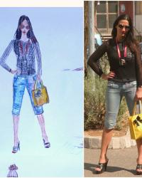 4 Friday Fashion Illustrations (With and Without a Reference)