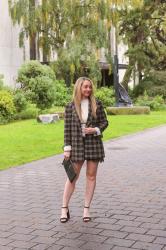 Two Ways to Style Satin Shorts for the Summer to Fall Transition