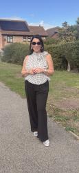 Black & White Polka Dot Top - Chic & Stylish Linkup. 