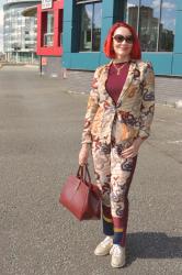 Snake Print Suit + Style With a Smile Link Up