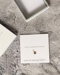 Evelyn Gold Signature Pebble Birthstone Pendant