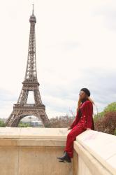 How To Style A Velvet Suit- Paris Outfit